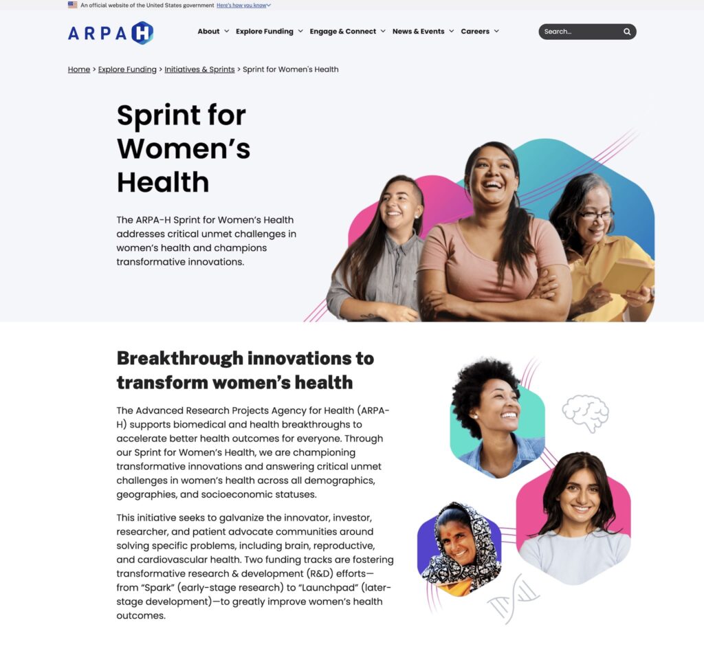 sprint-for-womens-health-website | Gameto